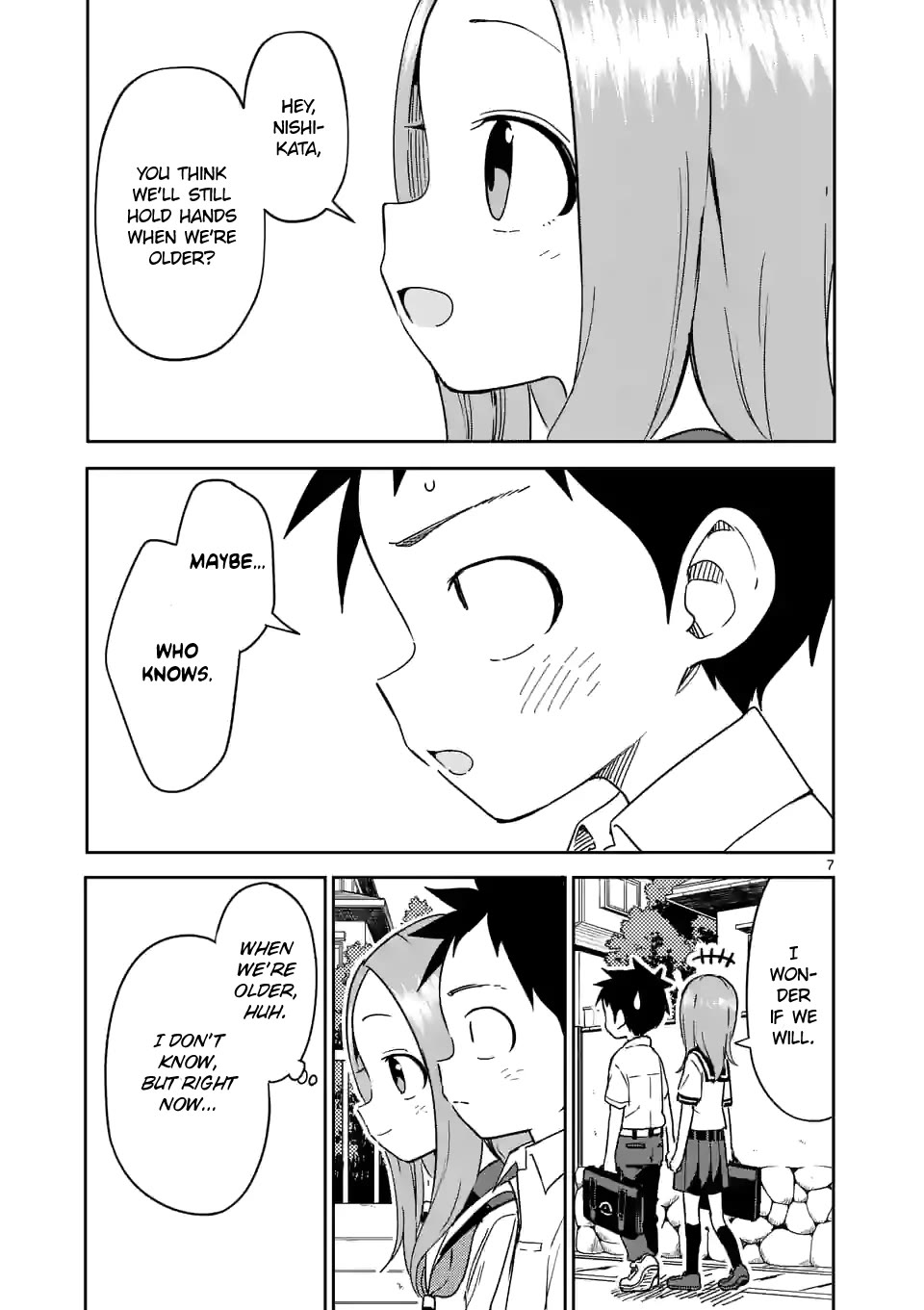 Karakai Jouzu no (Moto) Takagi-san Chapter 299 page 7 - Chapter 299