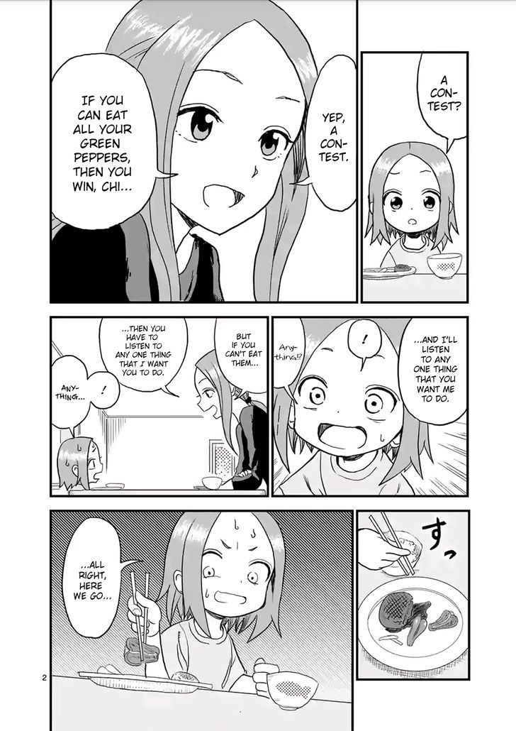 Karakai Jouzu no (Moto) Takagi-san Chapter 3 page 2 - Chapter 3