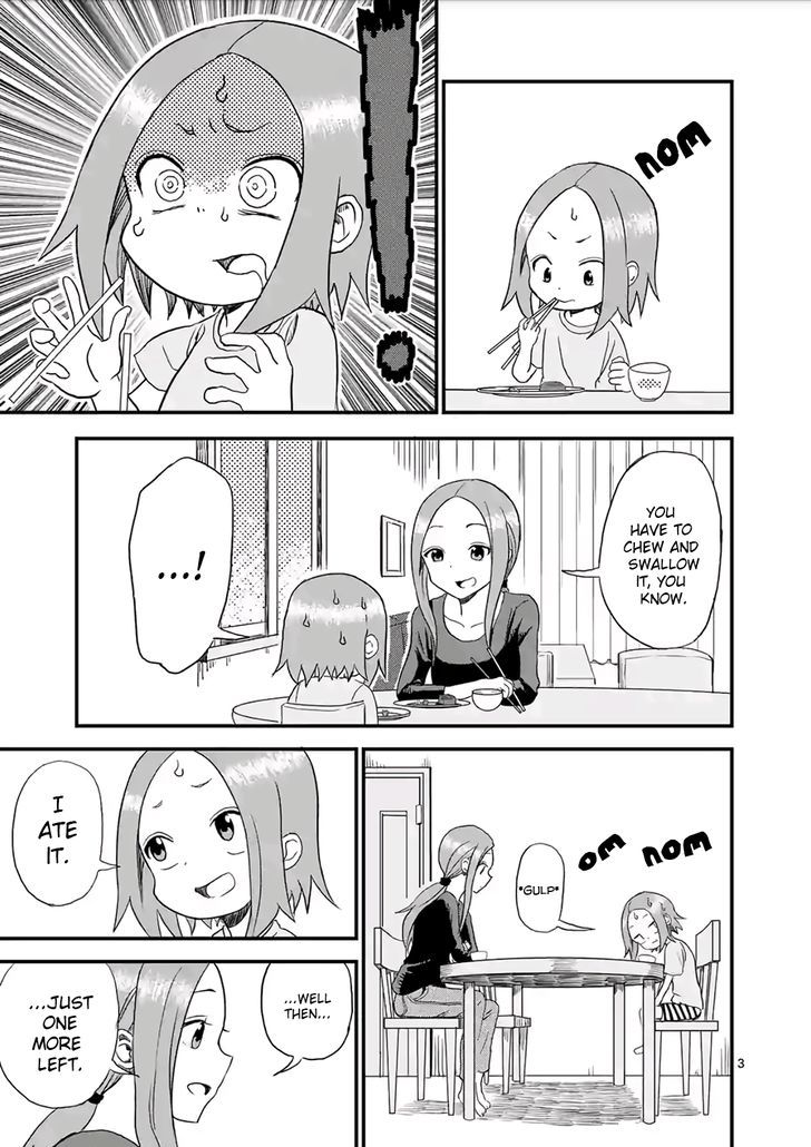 Karakai Jouzu no (Moto) Takagi-san Chapter 3 page 3 - Chapter 3