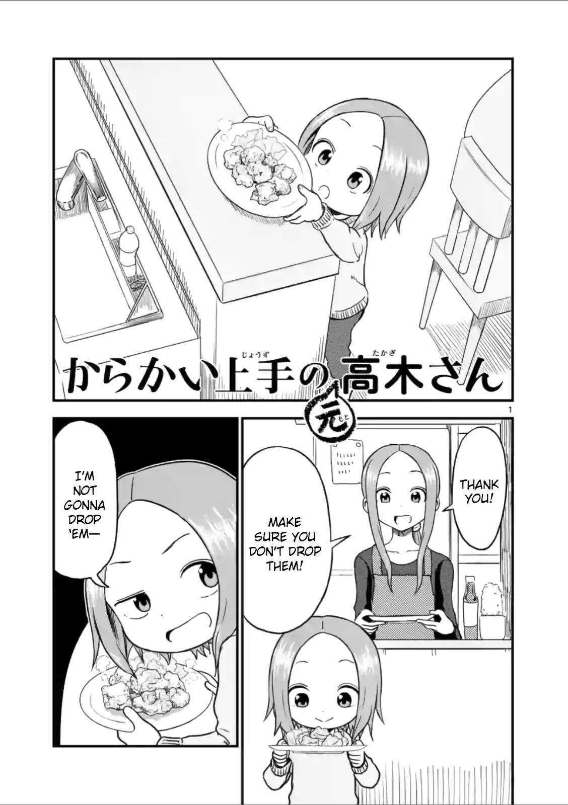 Karakai Jouzu no (Moto) Takagi-san Chapter 30 page 1 - Chapter 30