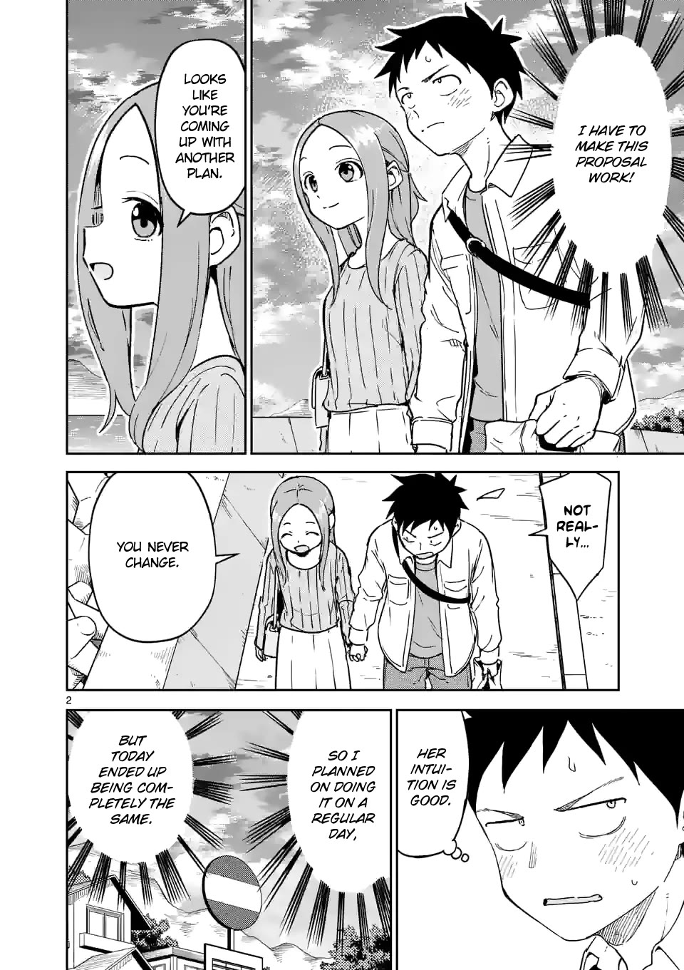 Karakai Jouzu no (Moto) Takagi-san Chapter 300 page 2 - Chapter 300