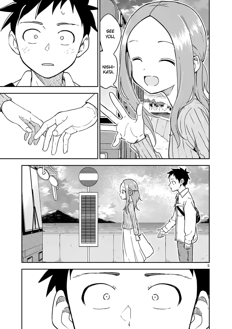 Karakai Jouzu no (Moto) Takagi-san Chapter 300 page 5 - Chapter 300