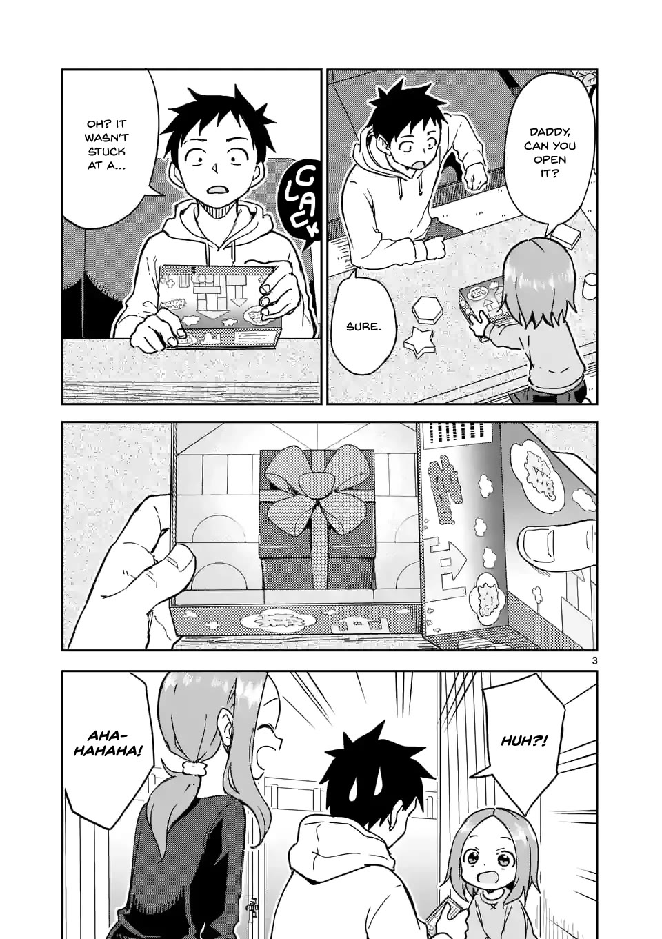 Karakai Jouzu no (Moto) Takagi-san Chapter 301 page 3 - Chapter 301