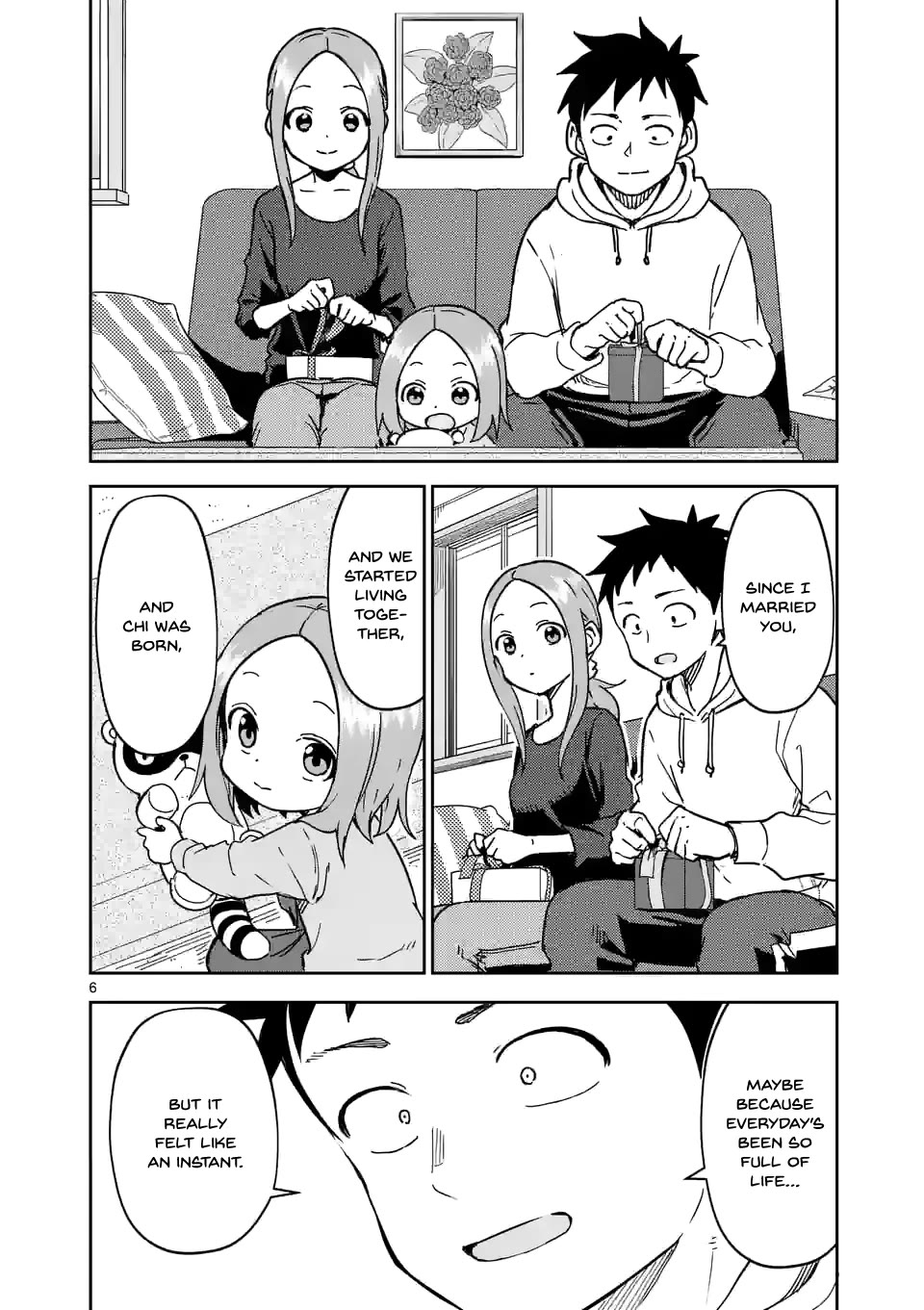 Karakai Jouzu no (Moto) Takagi-san Chapter 301 page 6 - Chapter 301