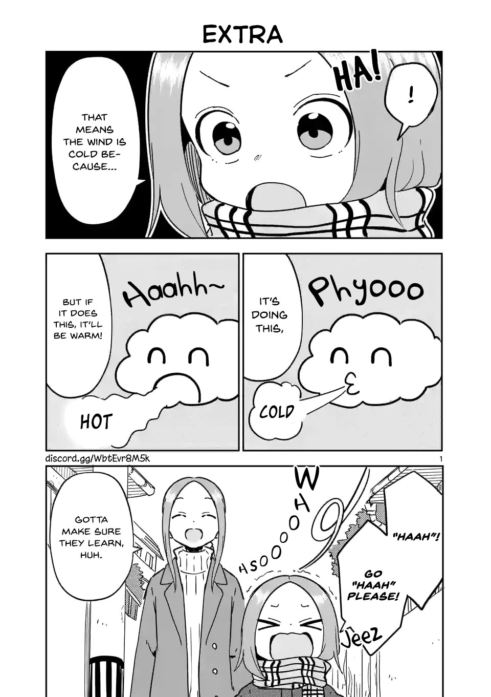 Karakai Jouzu no (Moto) Takagi-san Chapter 302.25 page 1 - Chapter 302.25: Omake