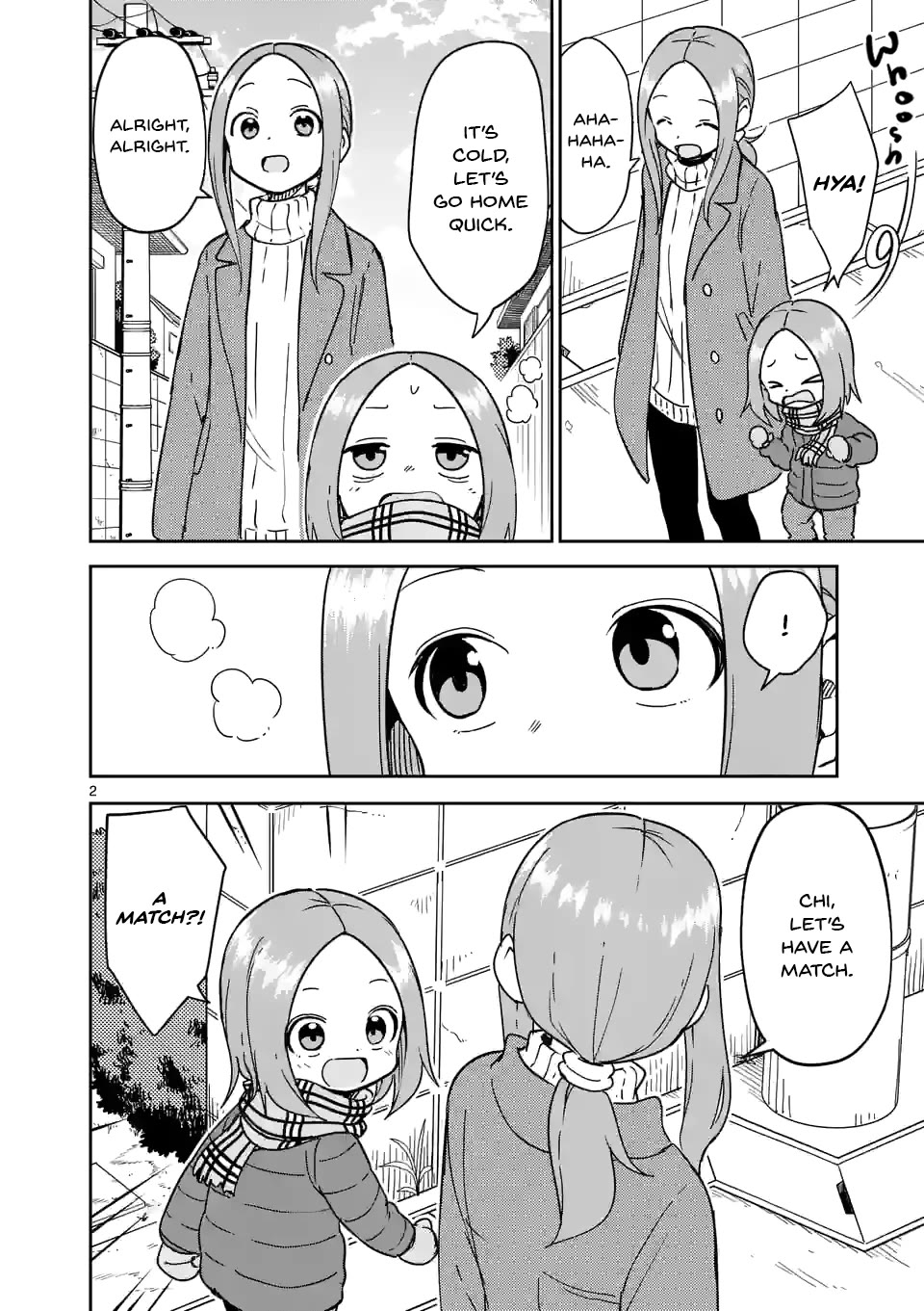 Karakai Jouzu no (Moto) Takagi-san Chapter 302 page 2 - Chapter 302