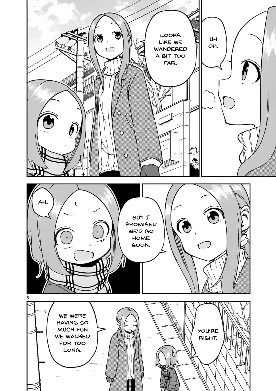 Karakai Jouzu no (Moto) Takagi-san Chapter 302 page 6 - Chapter 302