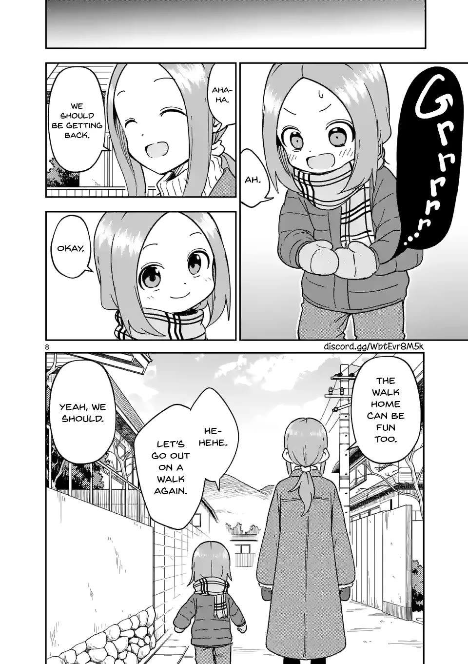 Karakai Jouzu no (Moto) Takagi-san Chapter 302 page 8 - Chapter 302