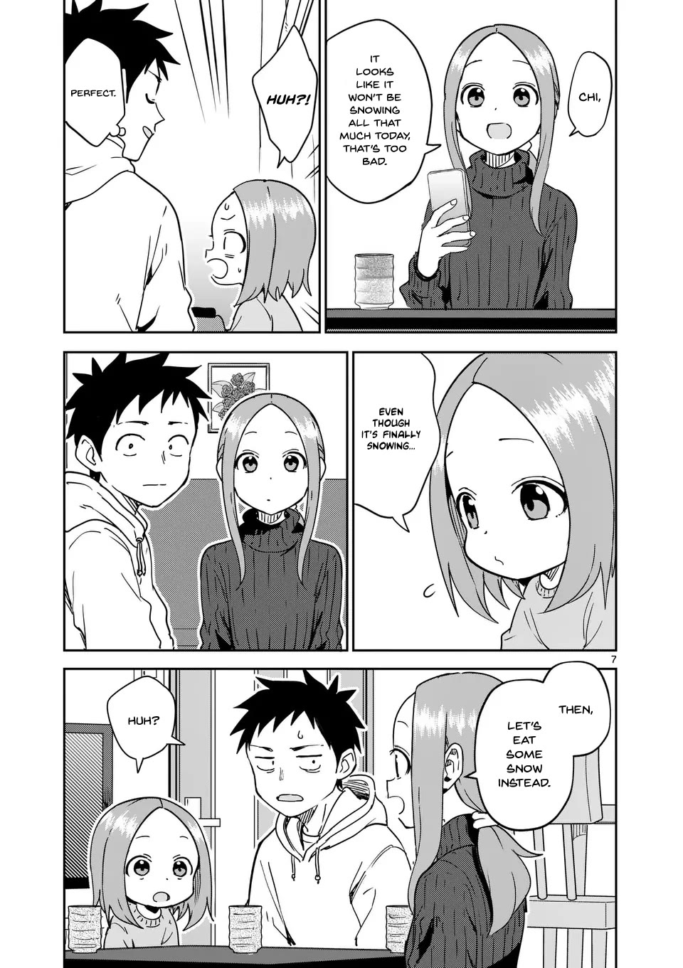 Karakai Jouzu no (Moto) Takagi-san Chapter 303 page 7 - Chapter 303