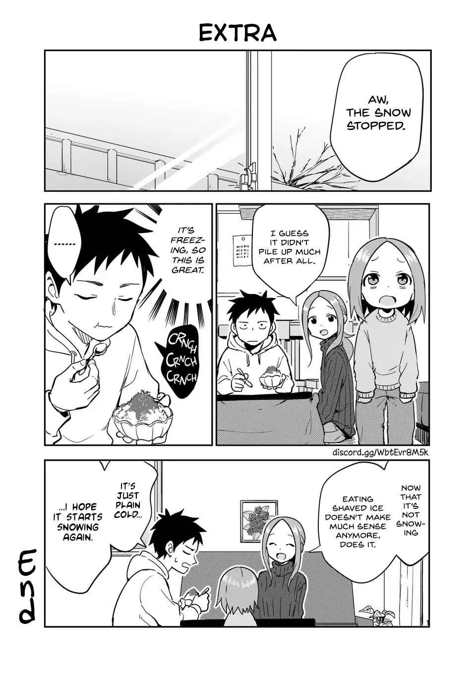 Karakai Jouzu no (Moto) Takagi-san Chapter 304.25 page 1 - Chapter 304.25: Omake