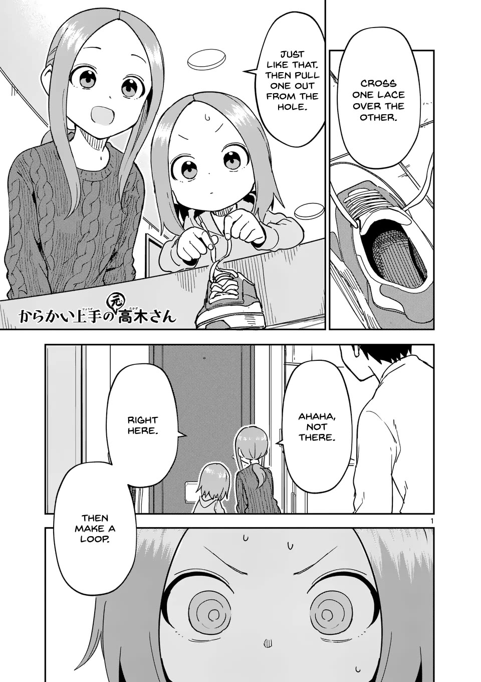 Karakai Jouzu no (Moto) Takagi-san Chapter 304 page 1 - Chapter 304