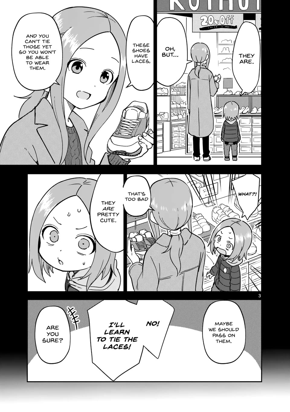 Karakai Jouzu no (Moto) Takagi-san Chapter 304 page 3 - Chapter 304