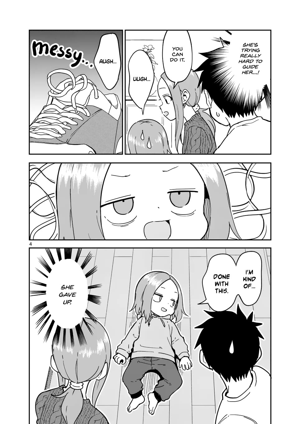 Karakai Jouzu no (Moto) Takagi-san Chapter 304 page 4 - Chapter 304