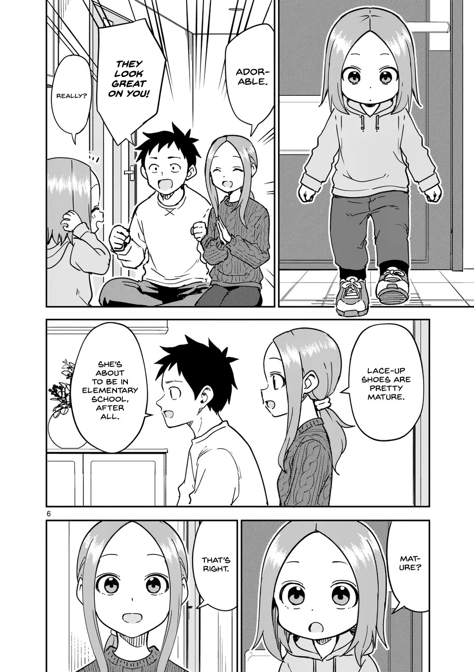 Karakai Jouzu no (Moto) Takagi-san Chapter 304 page 6 - Chapter 304