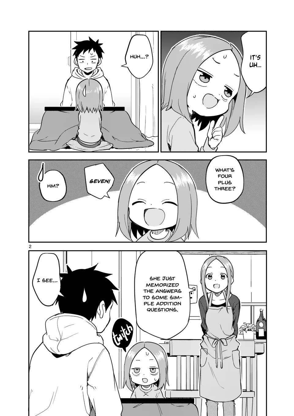 Karakai Jouzu no (Moto) Takagi-san Chapter 305 page 2 - Chapter 305