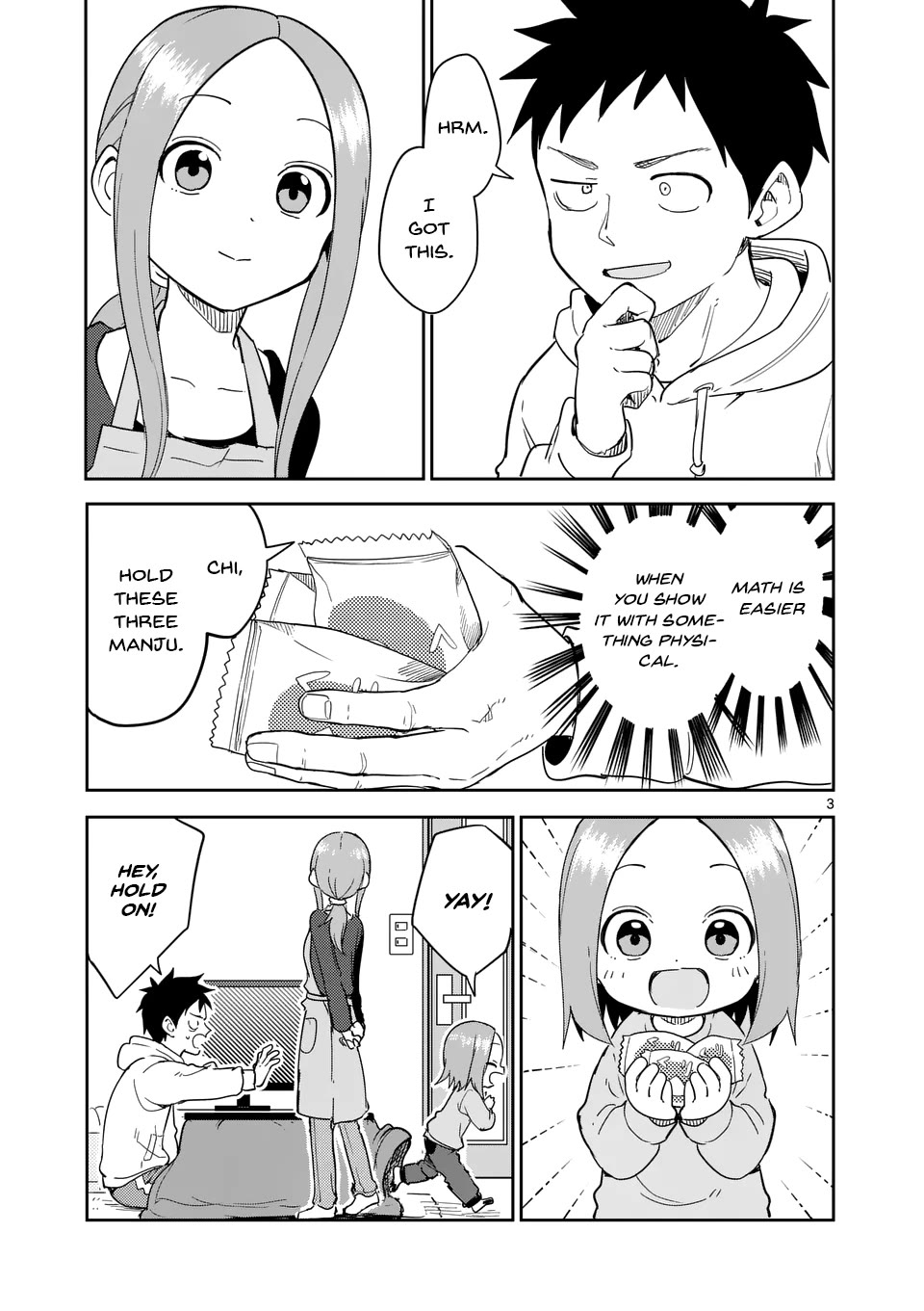 Karakai Jouzu no (Moto) Takagi-san Chapter 305 page 3 - Chapter 305