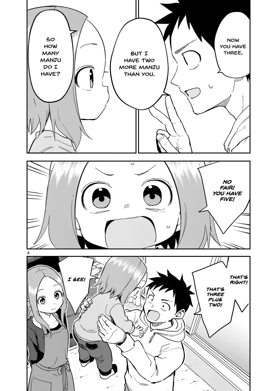 Karakai Jouzu no (Moto) Takagi-san Chapter 305 page 4 - Chapter 305