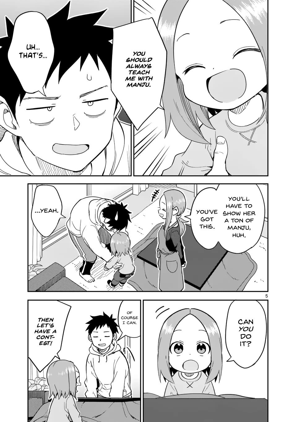 Karakai Jouzu no (Moto) Takagi-san Chapter 305 page 5 - Chapter 305