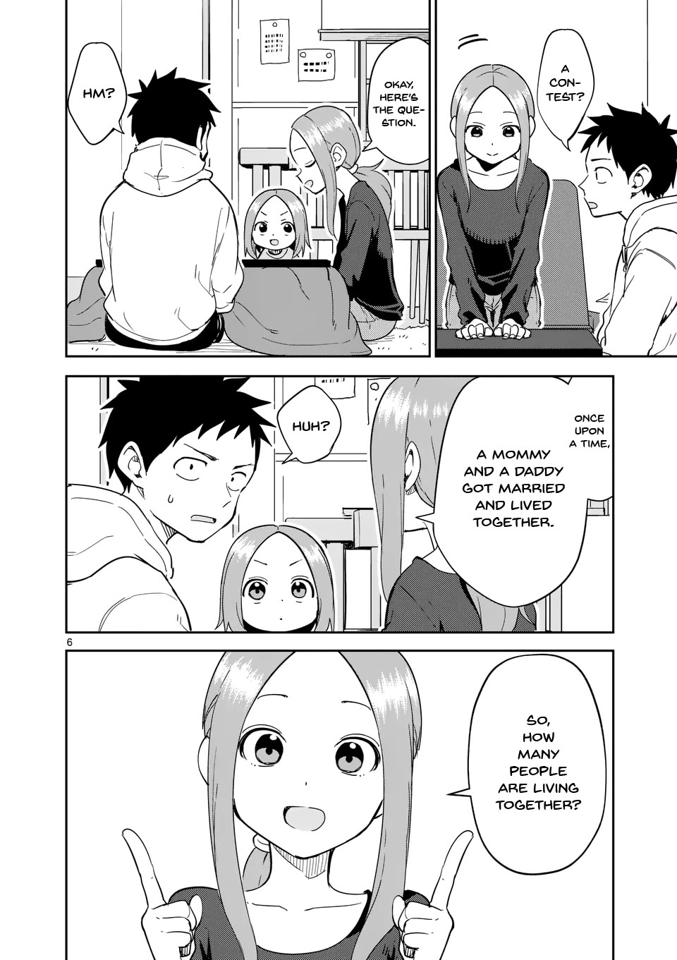 Karakai Jouzu no (Moto) Takagi-san Chapter 305 page 6 - Chapter 305