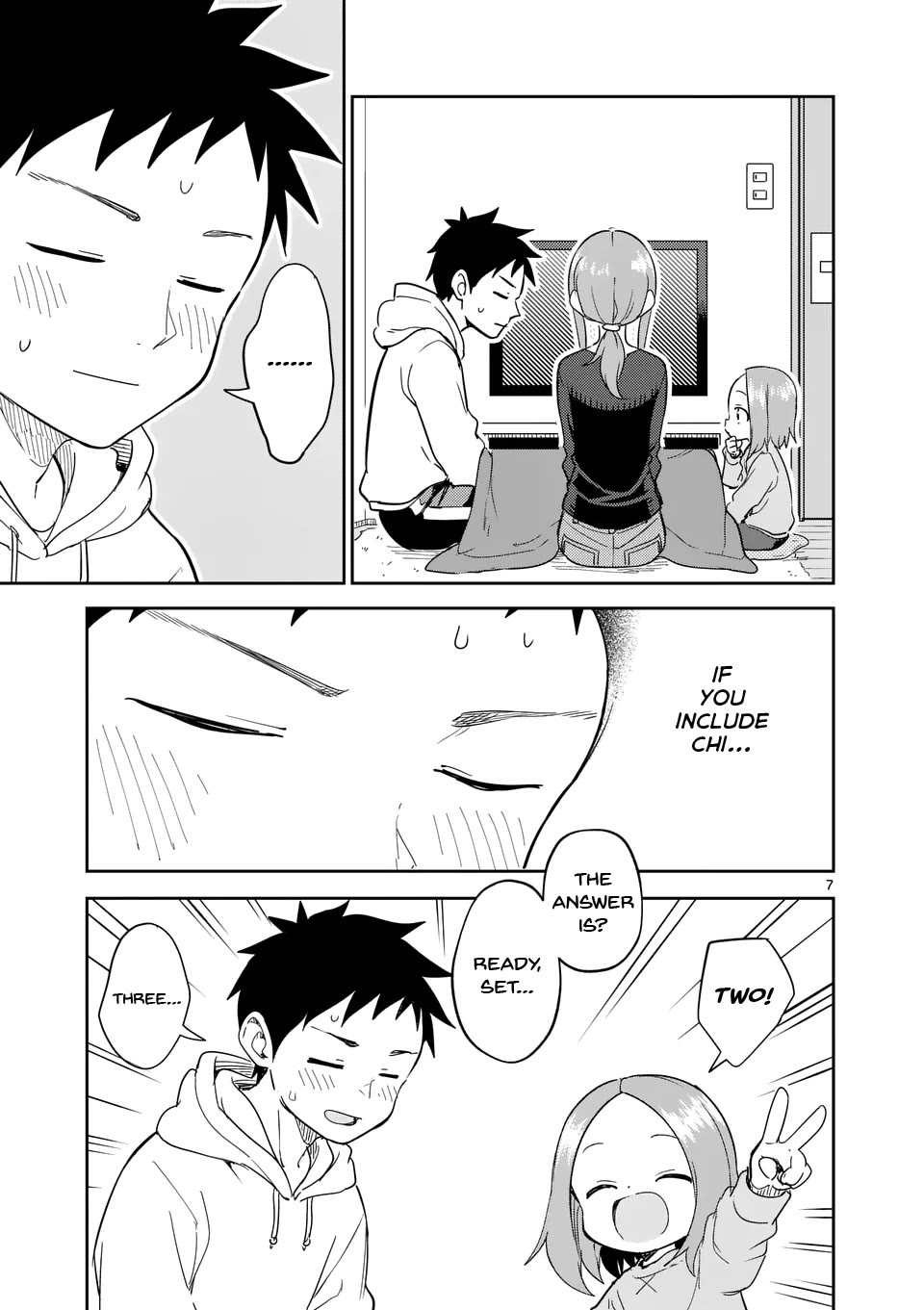 Karakai Jouzu no (Moto) Takagi-san Chapter 305 page 7 - Chapter 305