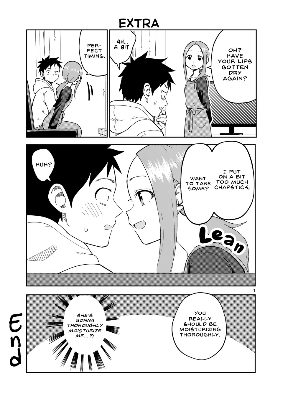 Karakai Jouzu no (Moto) Takagi-san Chapter 306.5 page 1 - Chapter 306.5