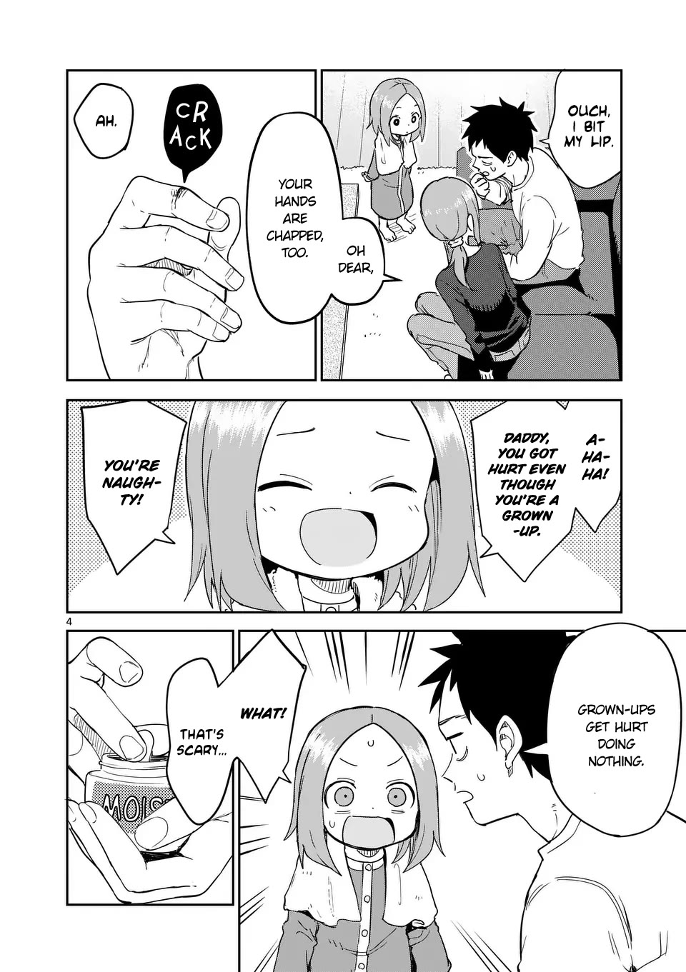 Karakai Jouzu no (Moto) Takagi-san Chapter 306 page 4 - Chapter 306
