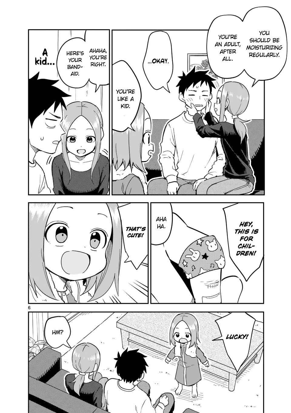Karakai Jouzu no (Moto) Takagi-san Chapter 306 page 6 - Chapter 306