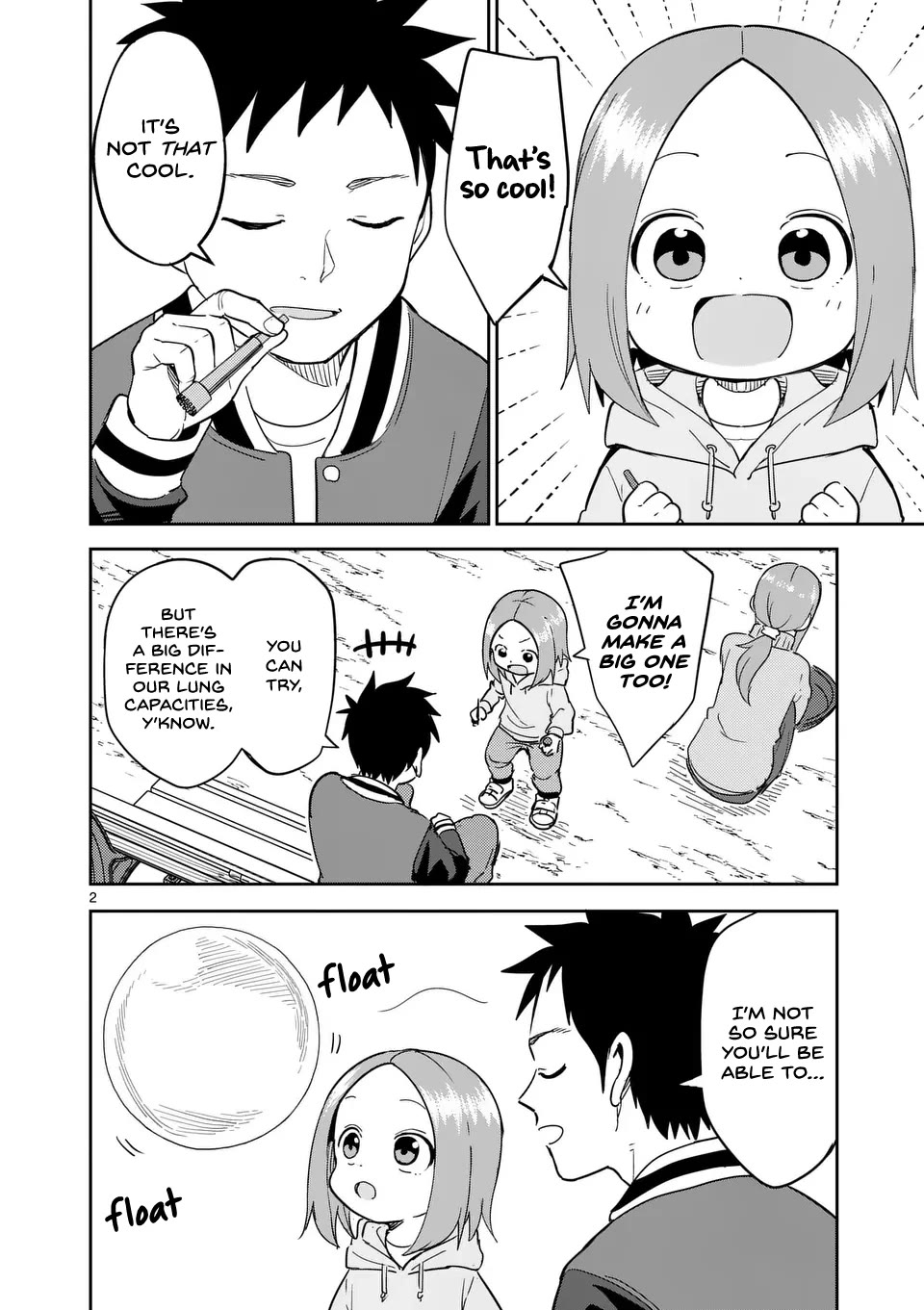 Karakai Jouzu no (Moto) Takagi-san Chapter 307 page 2 - Chapter 307