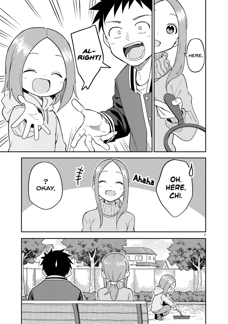 Karakai Jouzu no (Moto) Takagi-san Chapter 307 page 7 - Chapter 307
