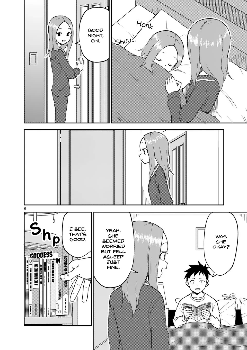 Karakai Jouzu no (Moto) Takagi-san Chapter 308 page 6 - Chapter 308