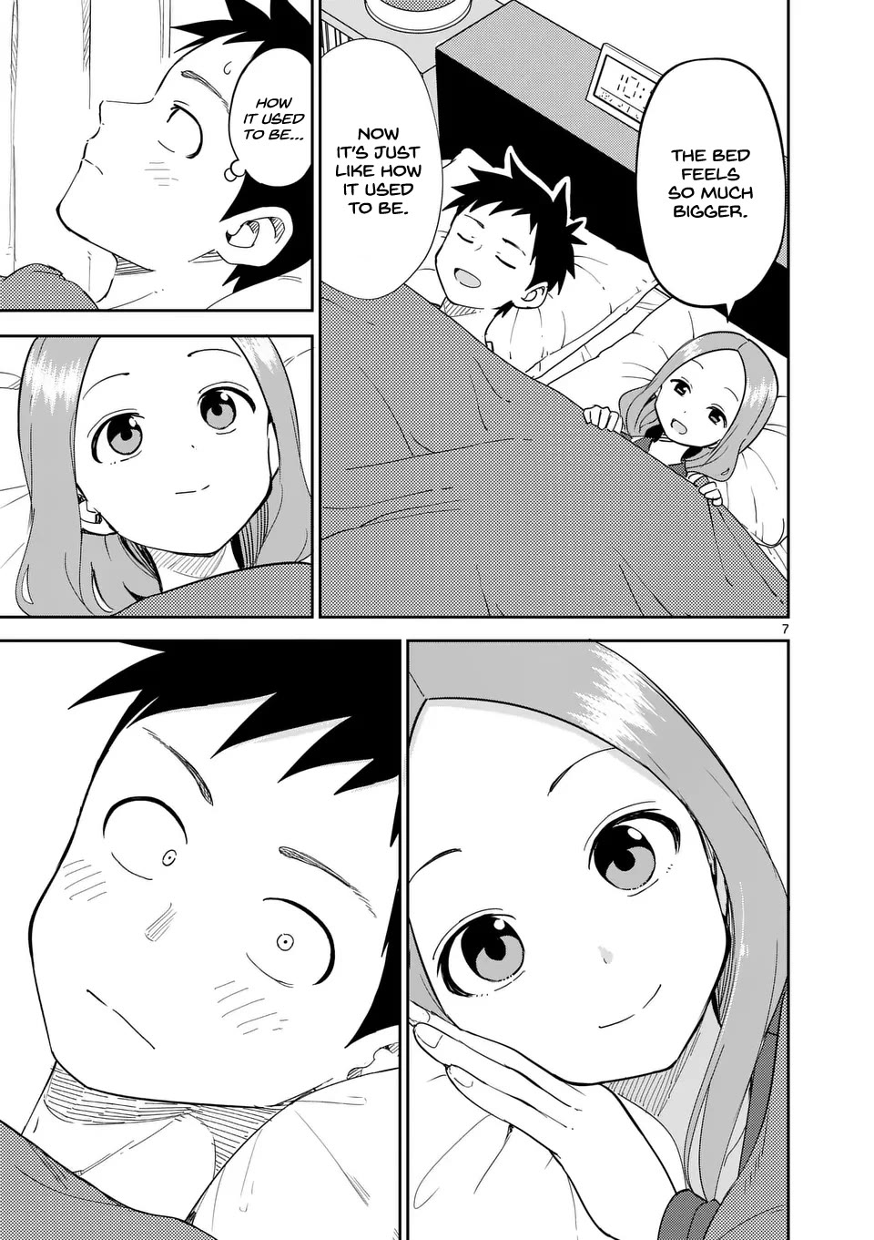 Karakai Jouzu no (Moto) Takagi-san Chapter 308 page 7 - Chapter 308