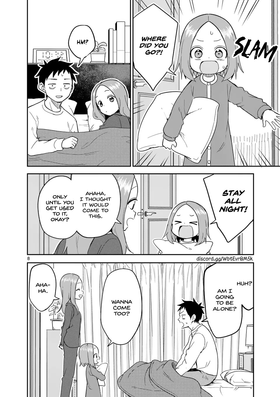 Karakai Jouzu no (Moto) Takagi-san Chapter 308 page 8 - Chapter 308