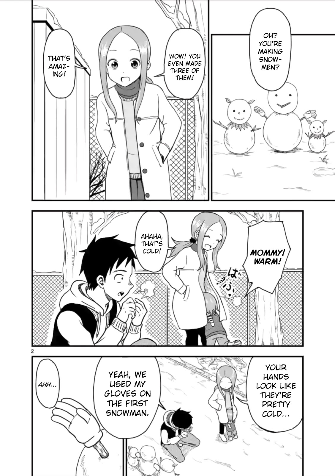 Karakai Jouzu no (Moto) Takagi-san Chapter 31 page 2 - Chapter 31