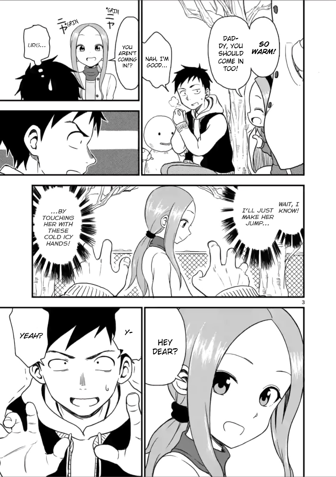 Karakai Jouzu no (Moto) Takagi-san Chapter 31 page 3 - Chapter 31