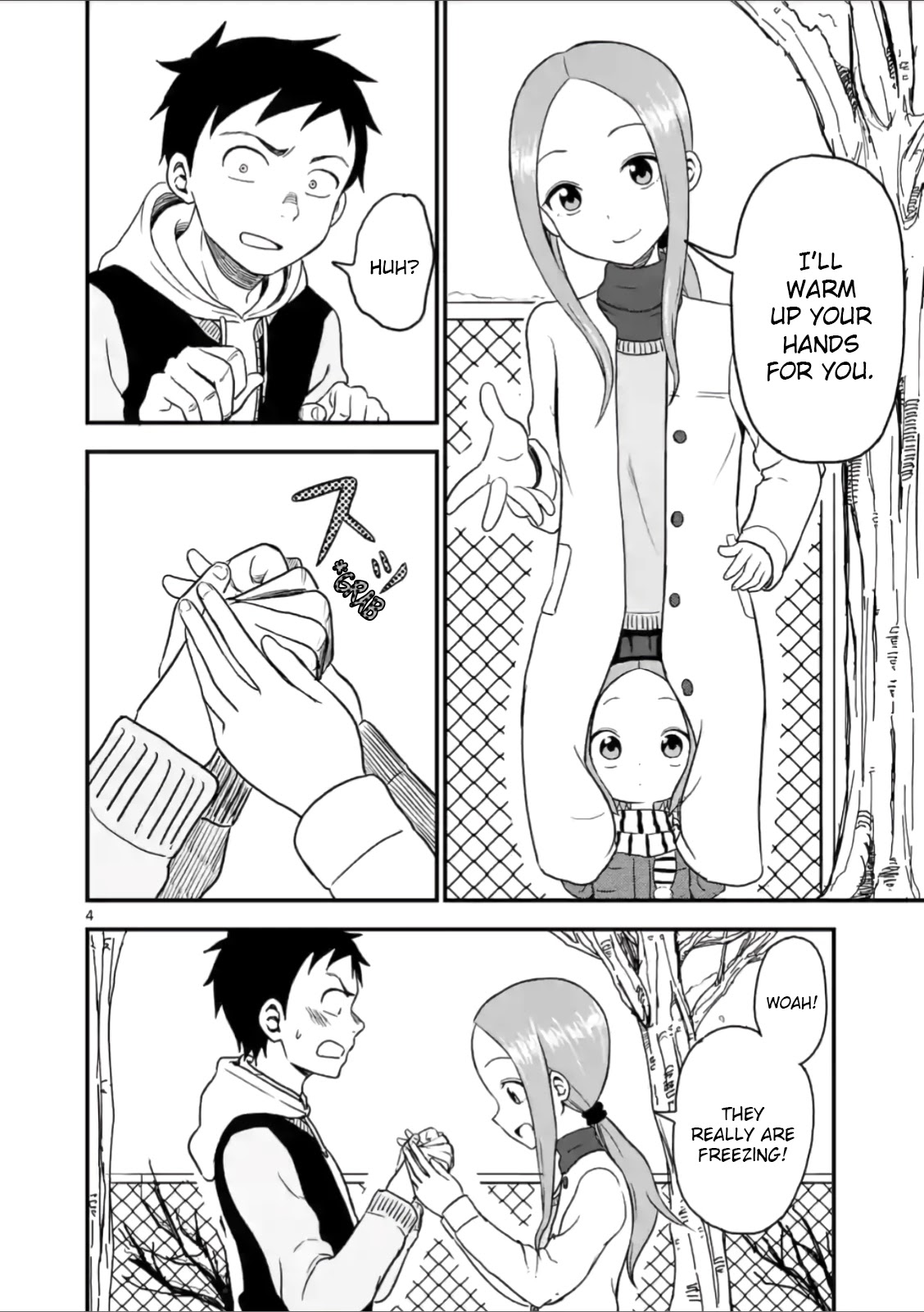 Karakai Jouzu no (Moto) Takagi-san Chapter 31 page 4 - Chapter 31