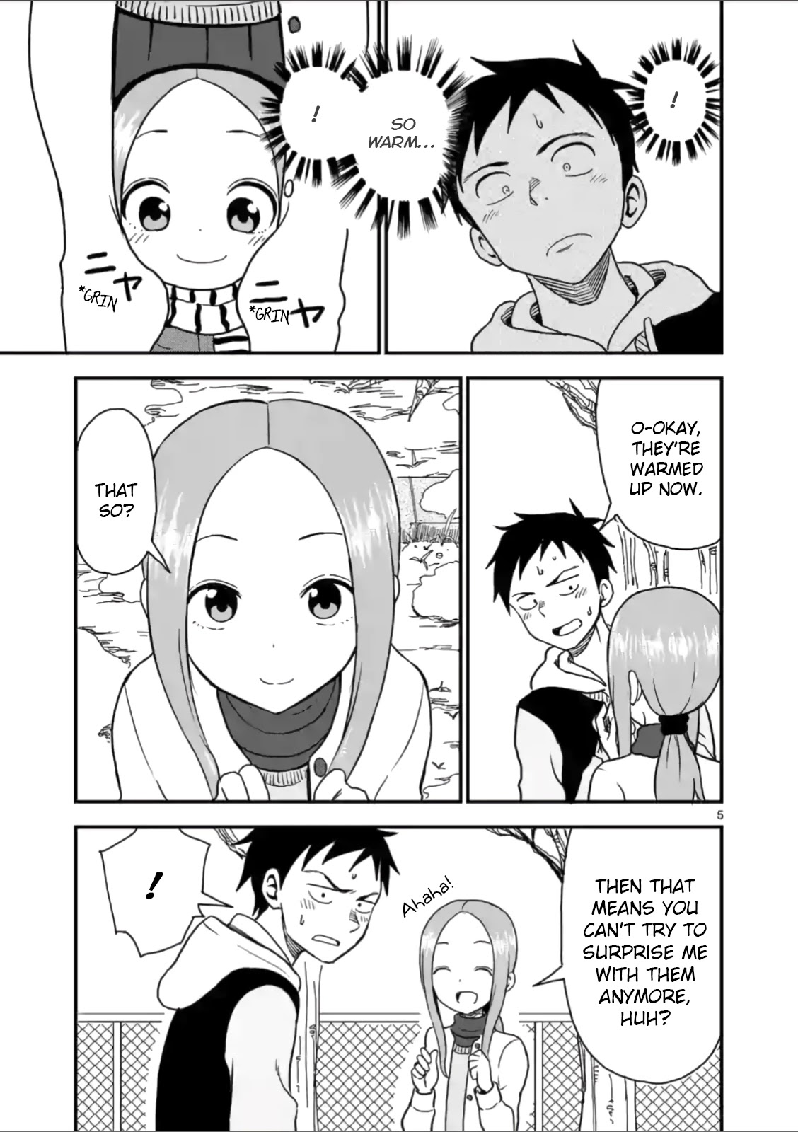 Karakai Jouzu no (Moto) Takagi-san Chapter 31 page 5 - Chapter 31