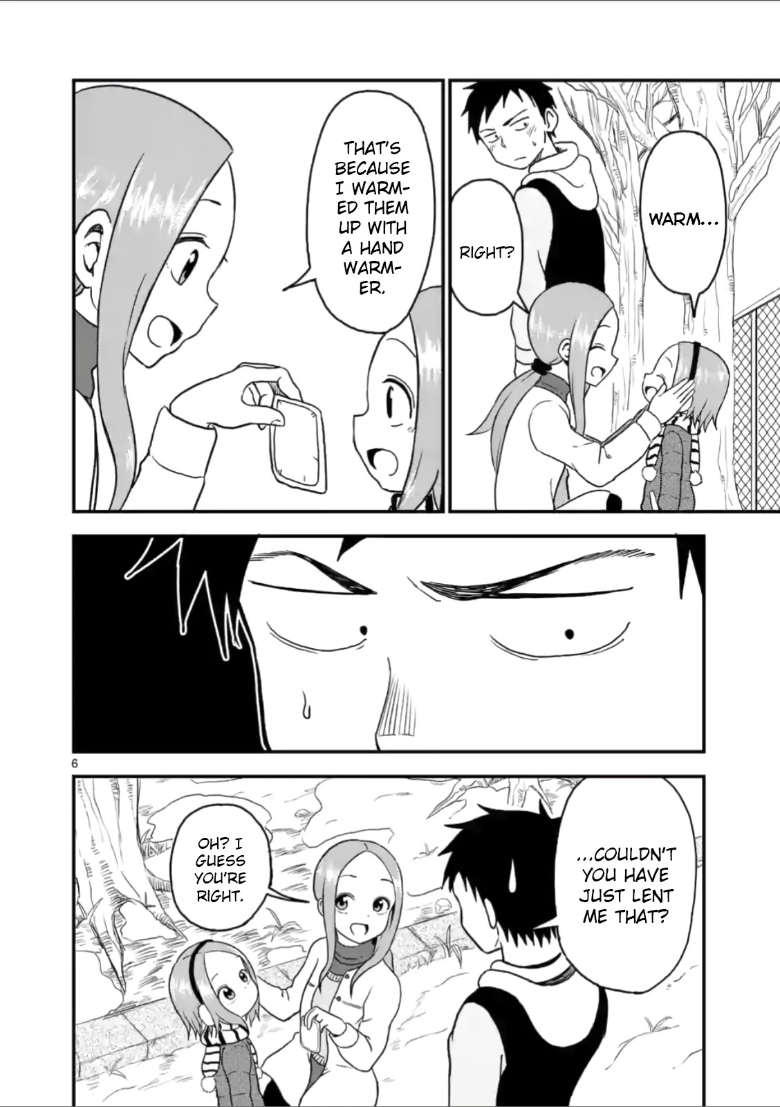 Karakai Jouzu no (Moto) Takagi-san Chapter 31 page 6 - Chapter 31