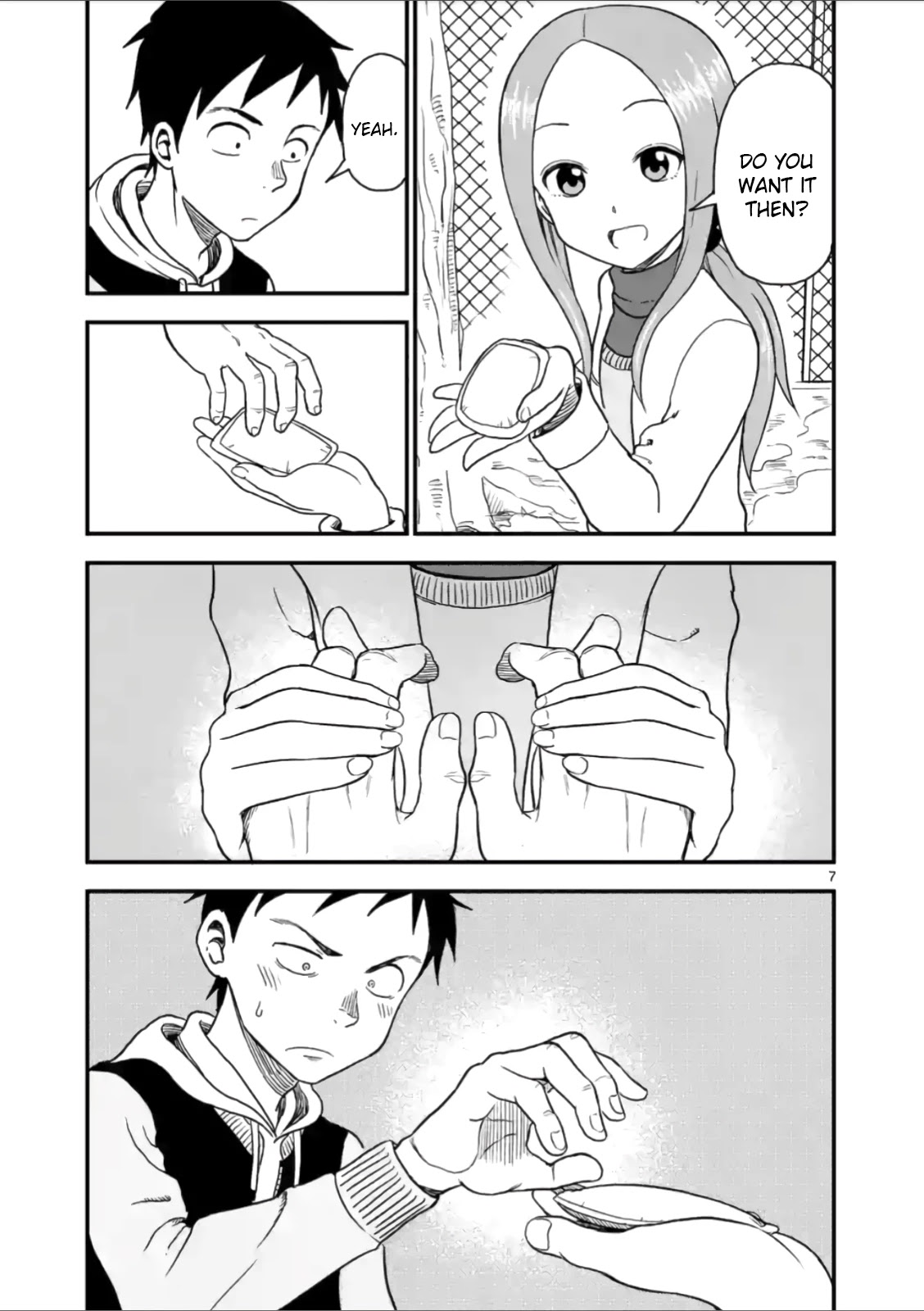 Karakai Jouzu no (Moto) Takagi-san Chapter 31 page 7 - Chapter 31