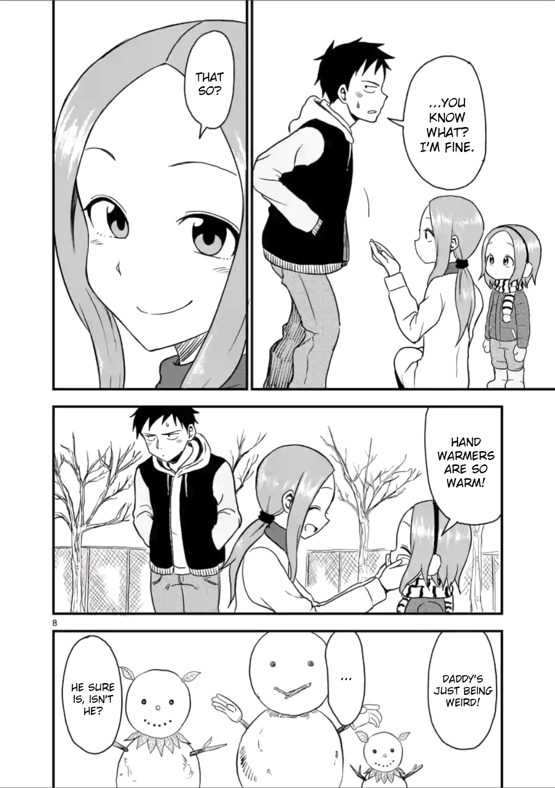Karakai Jouzu no (Moto) Takagi-san Chapter 31 page 8 - Chapter 31