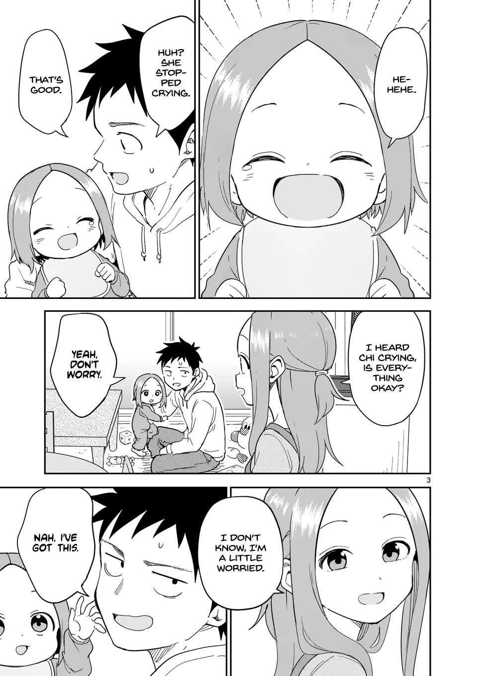 Karakai Jouzu no (Moto) Takagi-san Chapter 310 page 3 - Chapter 310