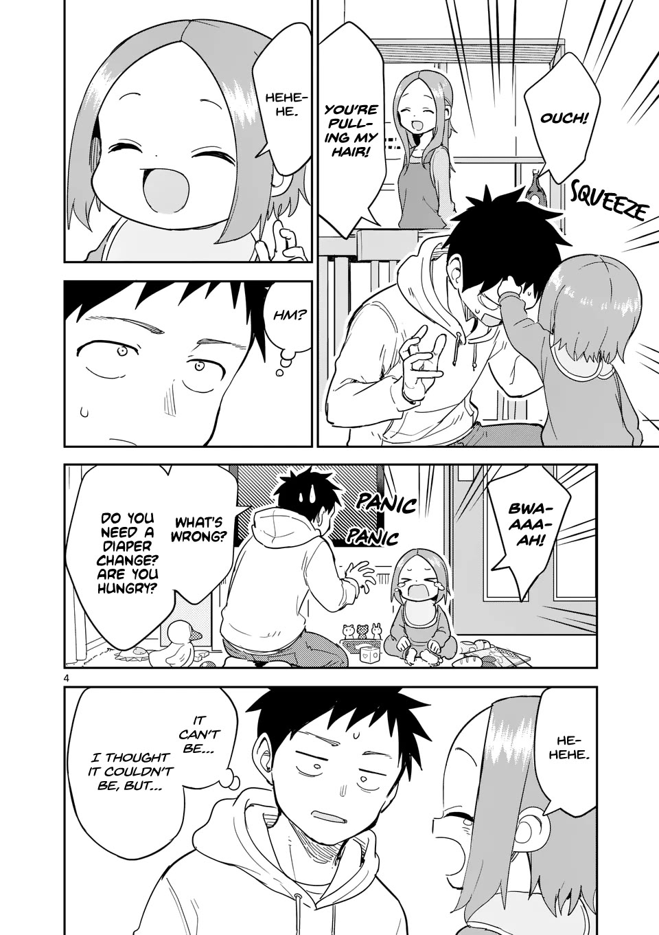 Karakai Jouzu no (Moto) Takagi-san Chapter 310 page 4 - Chapter 310
