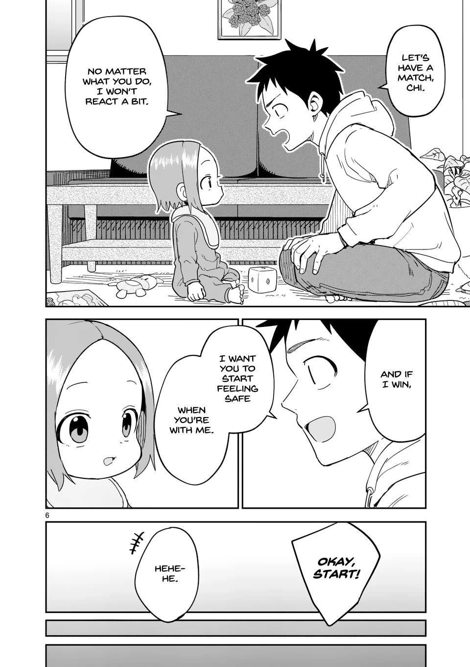 Karakai Jouzu no (Moto) Takagi-san Chapter 310 page 6 - Chapter 310