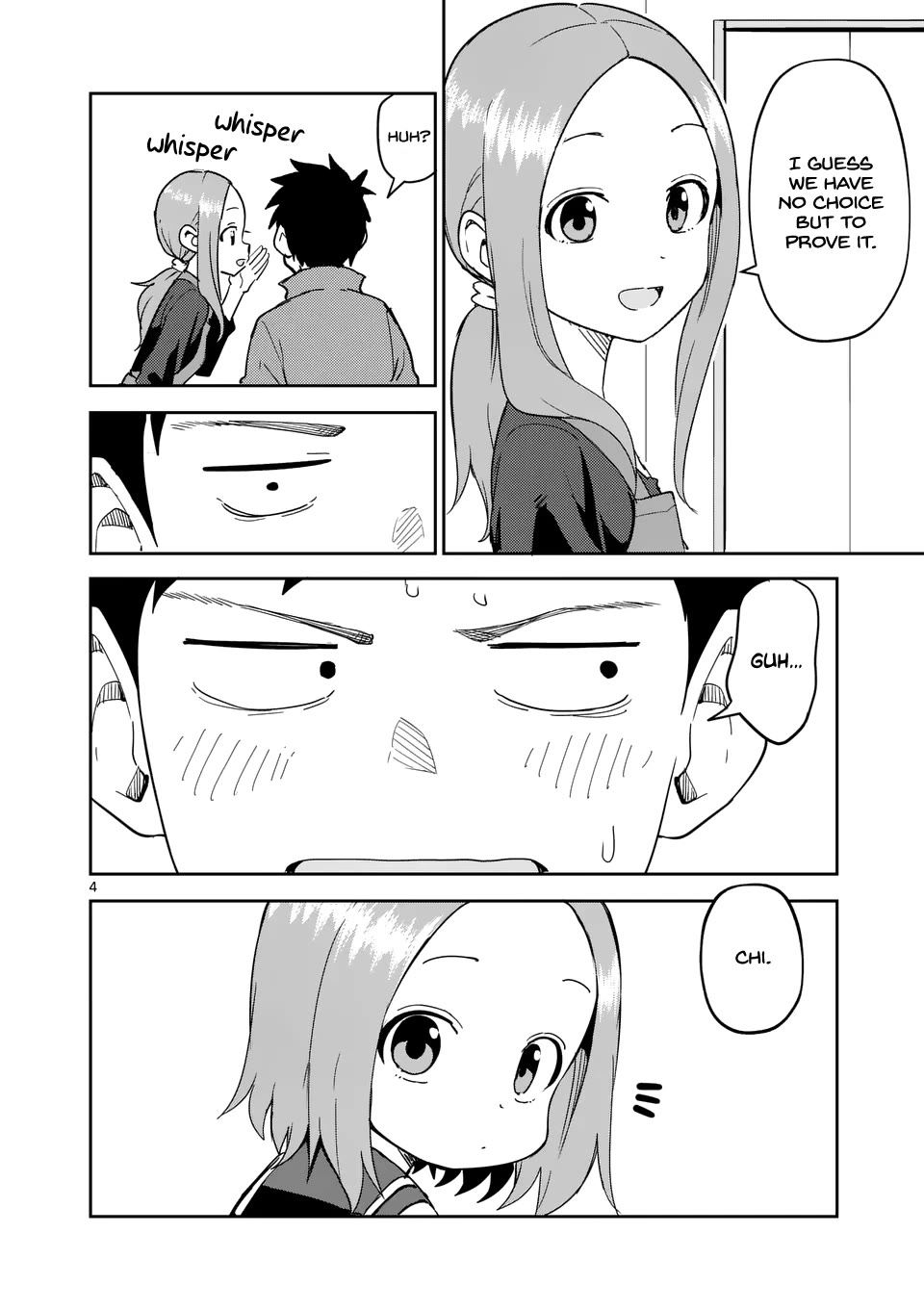 Karakai Jouzu no (Moto) Takagi-san Chapter 311 page 4 - Chapter 311