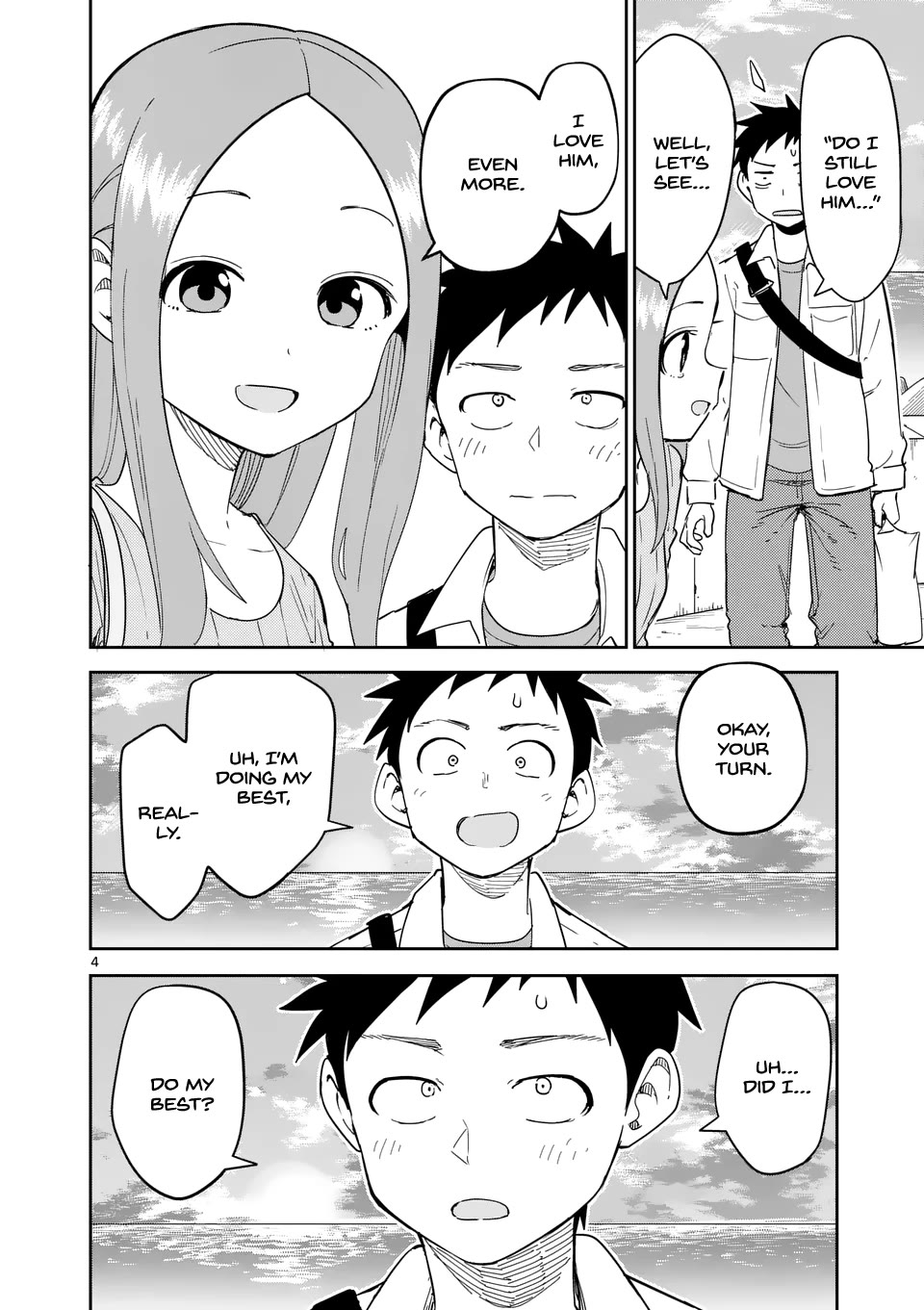 Karakai Jouzu no (Moto) Takagi-san Chapter 312 page 4 - Chapter 312