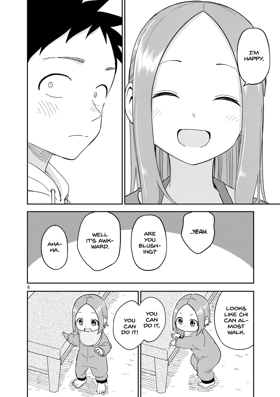 Karakai Jouzu no (Moto) Takagi-san Chapter 312 page 6 - Chapter 312