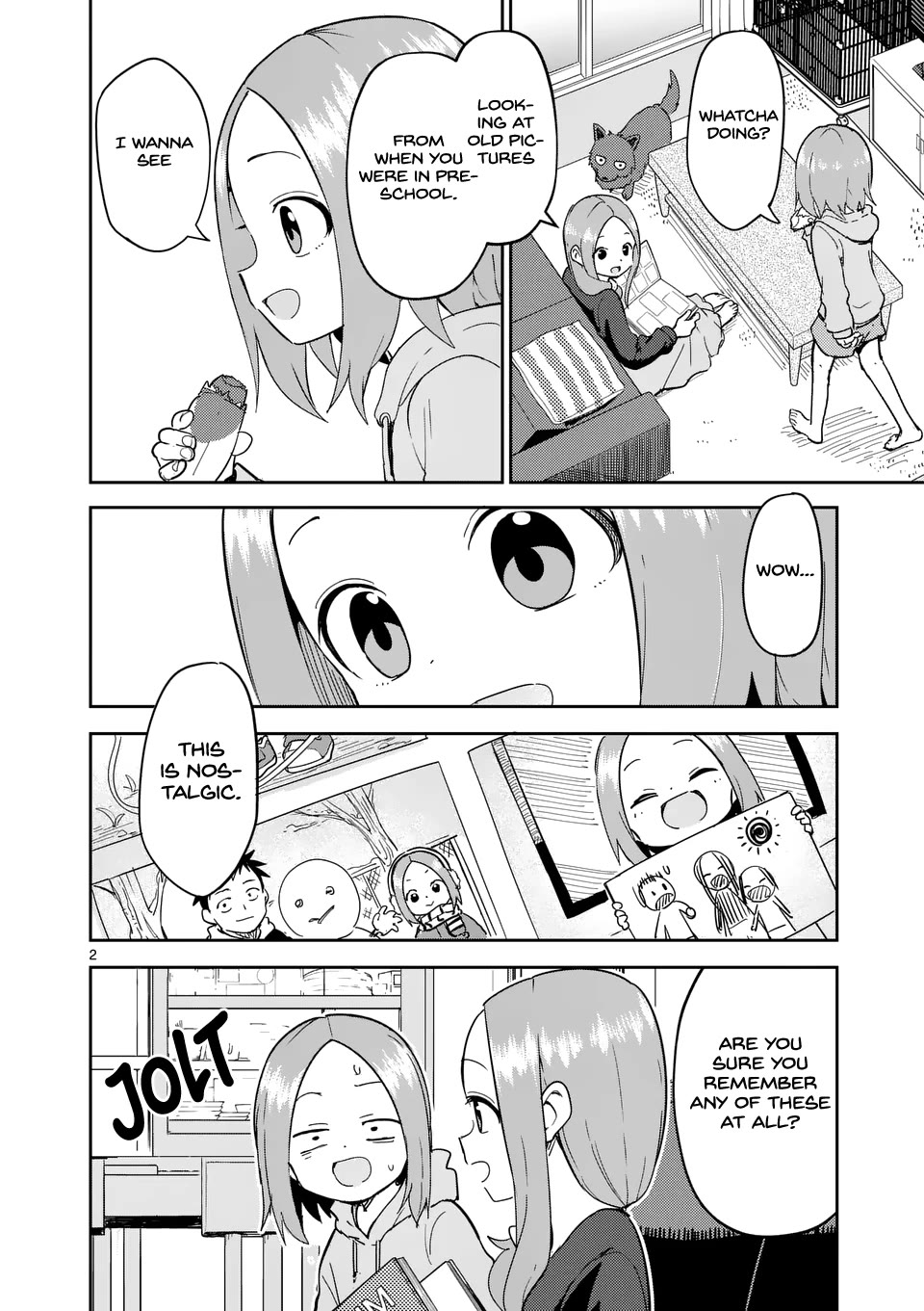 Karakai Jouzu no (Moto) Takagi-san Chapter 313 page 2 - Chapter 313