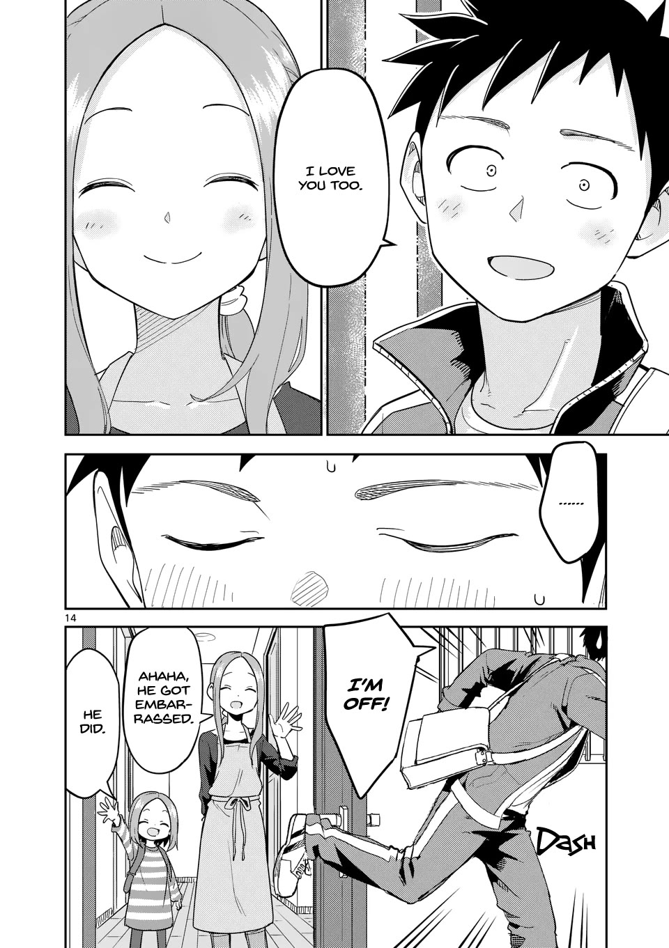Karakai Jouzu no (Moto) Takagi-san Chapter 314 page 14 - Chapter 314 [END]