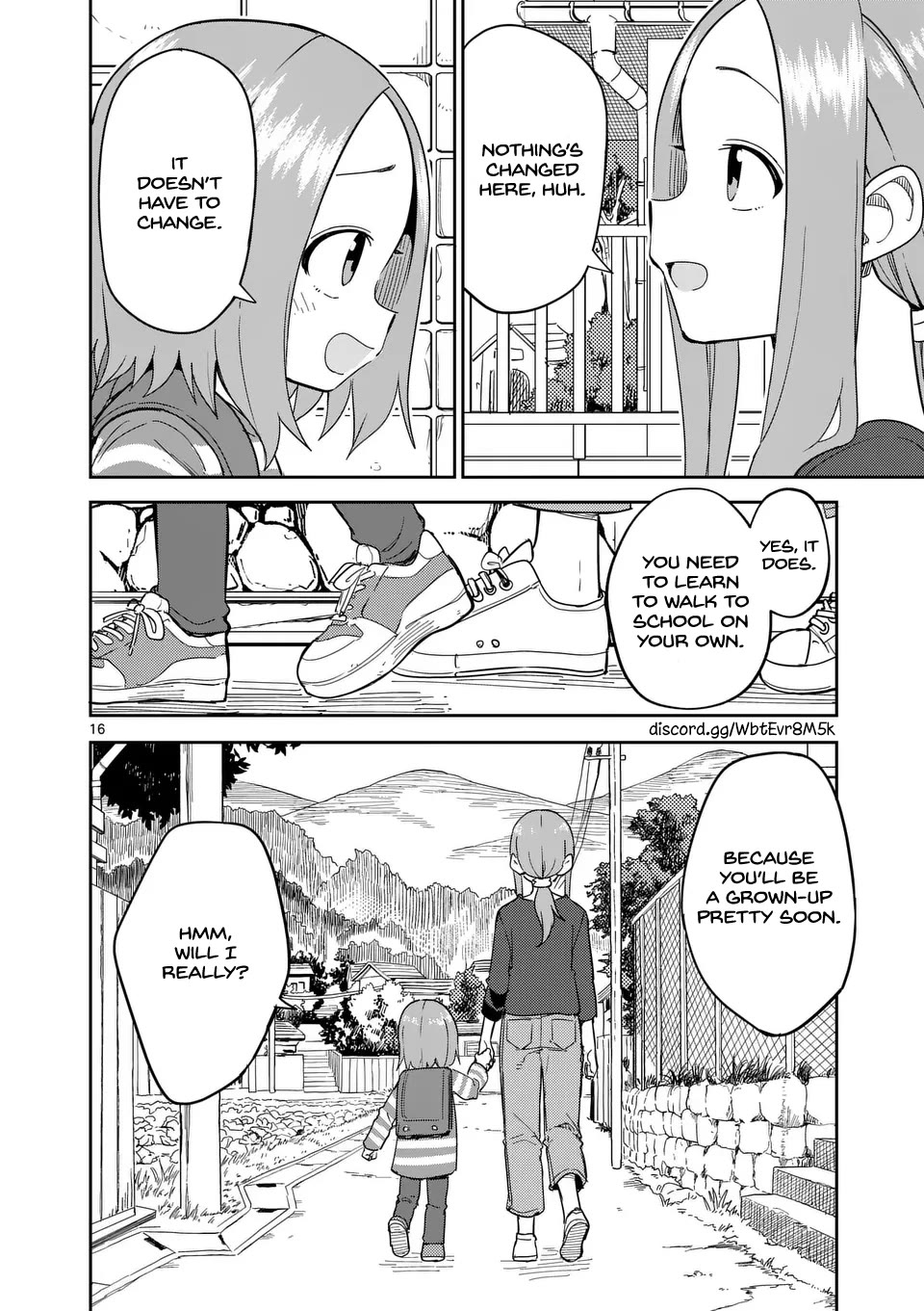 Karakai Jouzu no (Moto) Takagi-san Chapter 314 page 16 - Chapter 314 [END]