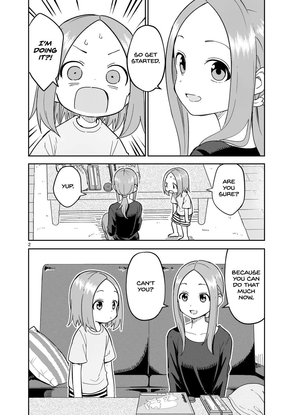 Karakai Jouzu no (Moto) Takagi-san Chapter 314 page 2 - Chapter 314 [END]