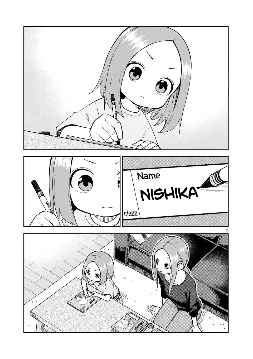 Karakai Jouzu no (Moto) Takagi-san Chapter 314 page 5 - Chapter 314 [END]